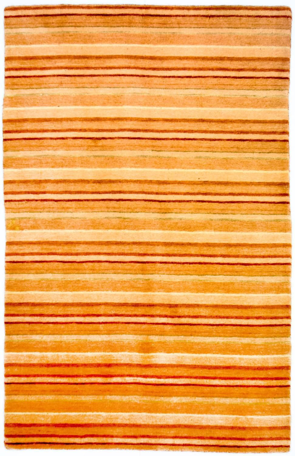 Alfombra de lana - 183 x 116 cm - multicolor