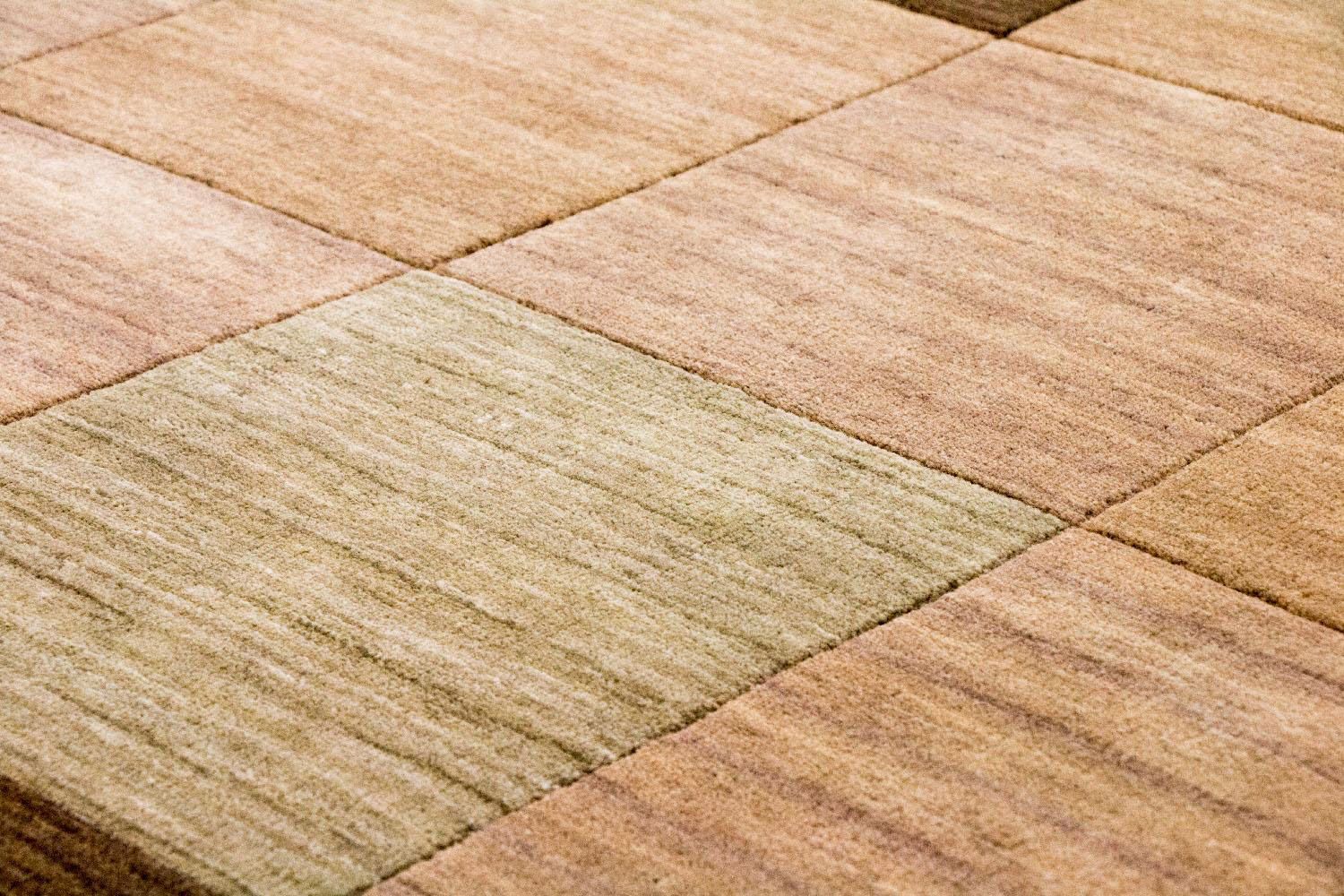 Alfombra de lana - 180 x 126 cm - multicolor