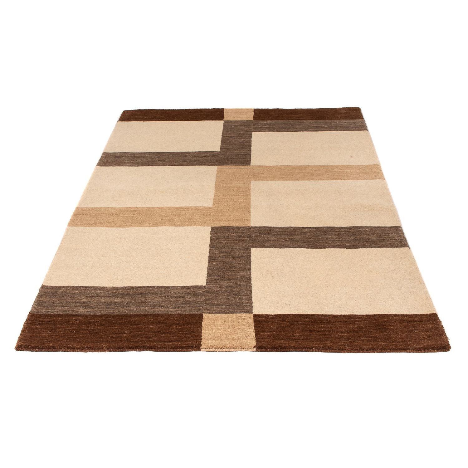 Alfombra Gabbeh - Loribaft Softy - 177 x 120 cm - beige