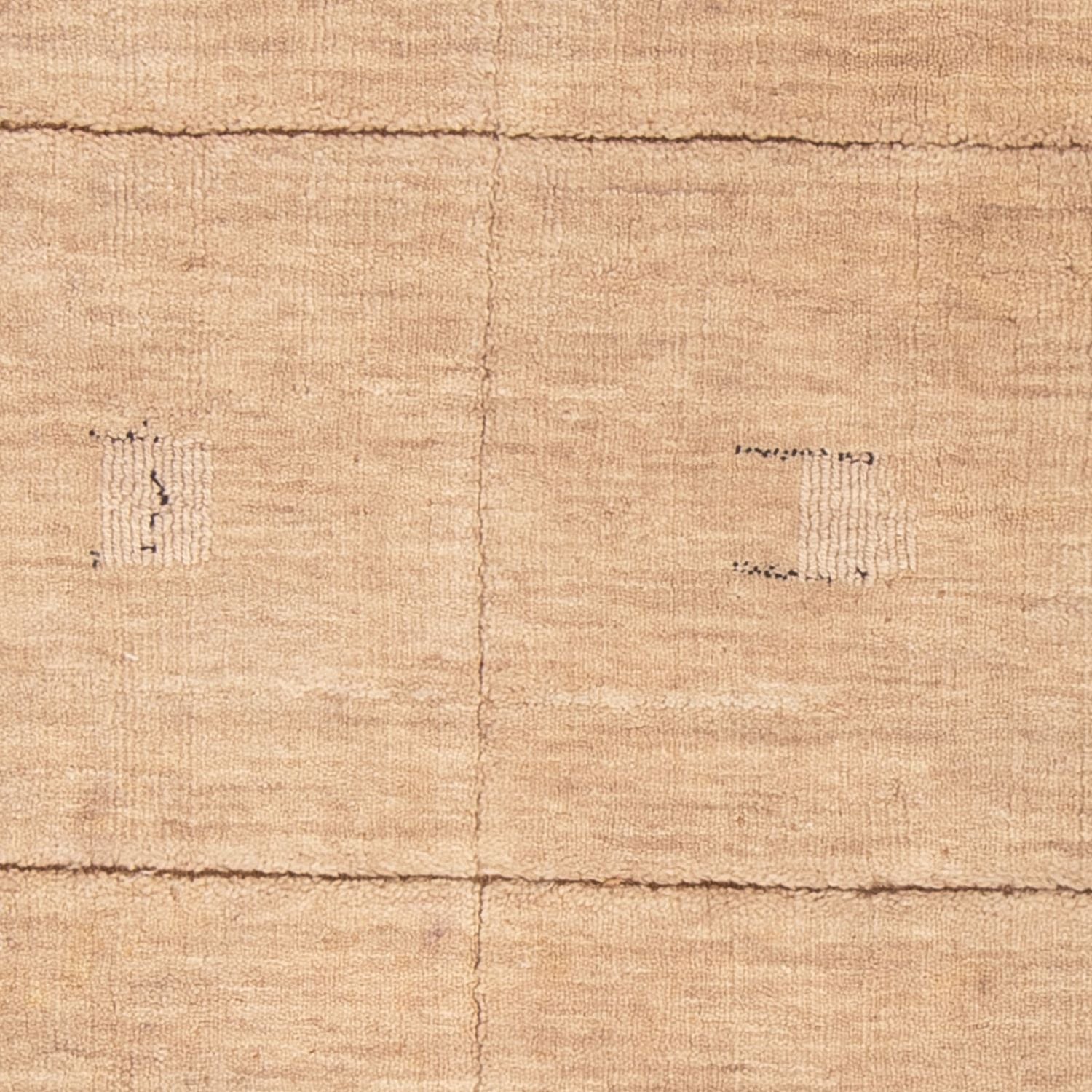 Alfombra Gabbeh - Loribaft Softy - 117 x 85 cm - beige claro