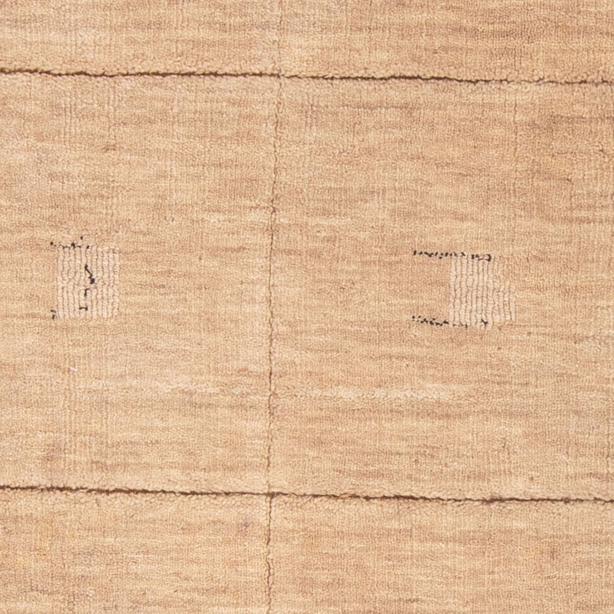 Alfombra Gabbeh - Loribaft Softy - 117 x 85 cm - beige claro