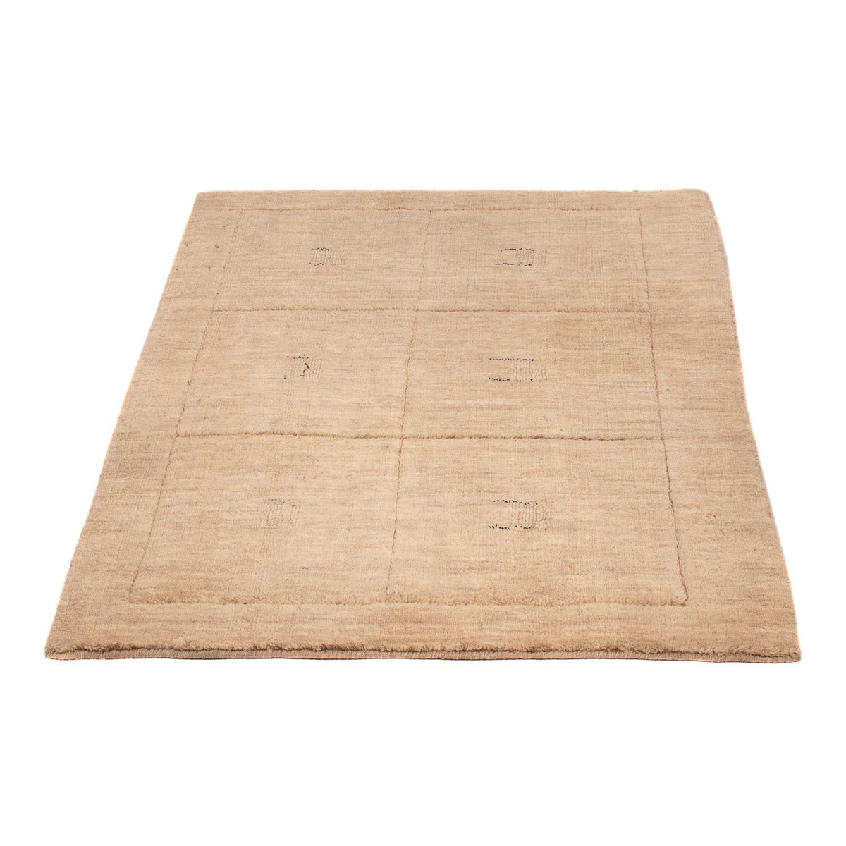 Alfombra Gabbeh - Loribaft Softy - 117 x 85 cm - beige claro