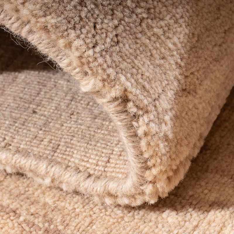 Alfombra Gabbeh - Loribaft Softy - 117 x 85 cm - beige claro