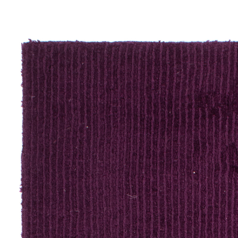 Alfombra Gabbeh - Loribaft Softy - 138 x 63 cm - púrpura