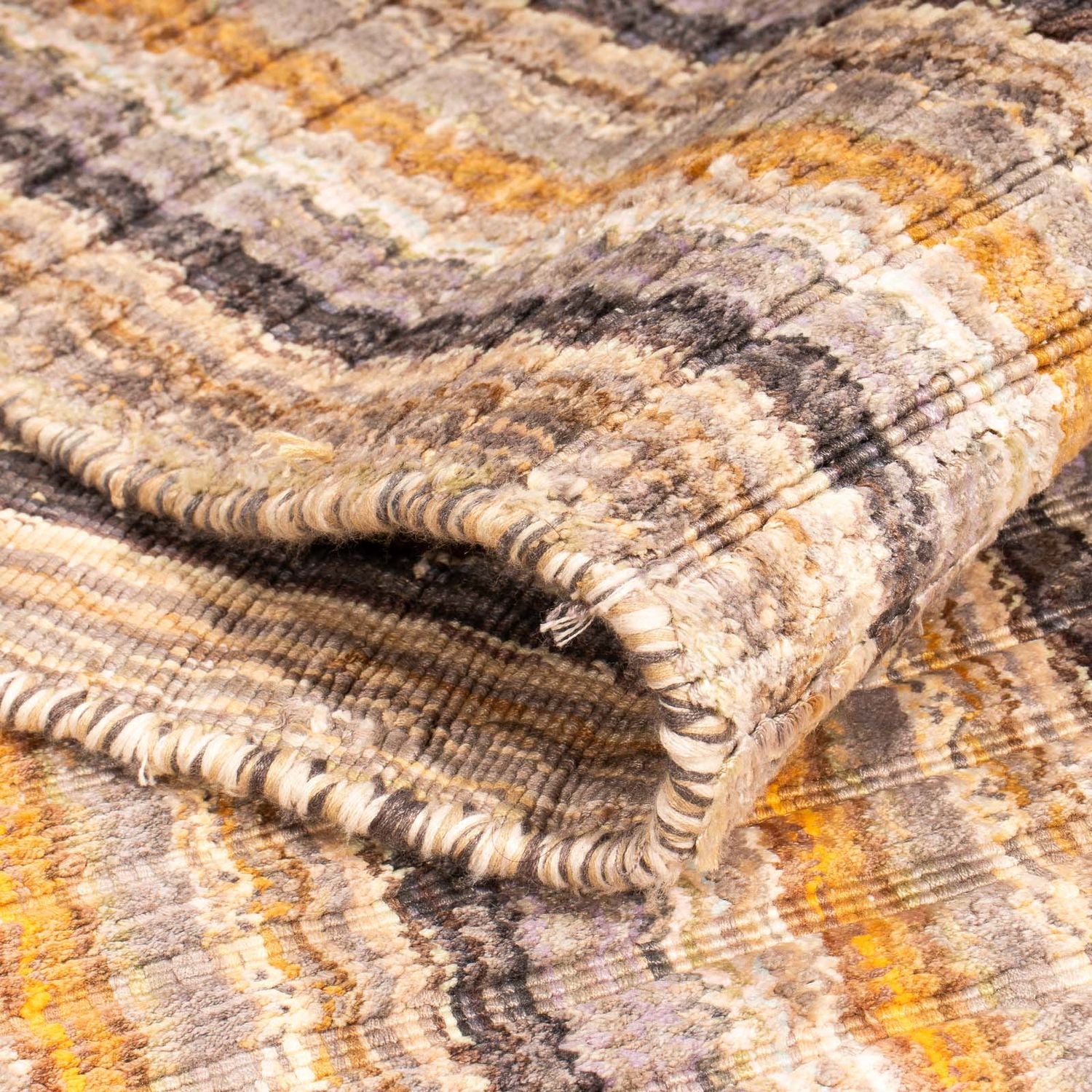 Alfombra de pasillo Alfombra de viscosa - 158 x 67 cm - multicolor