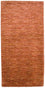 Alfombra de lana - 136 x 72 cm - marrón