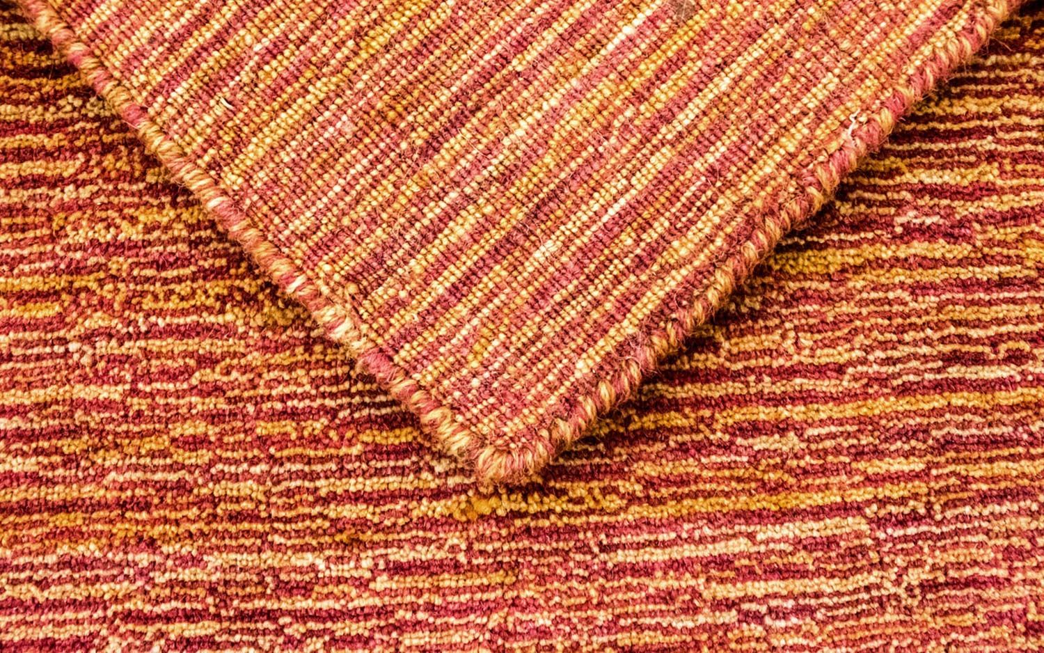 Alfombra de lana - 136 x 72 cm - marrón
