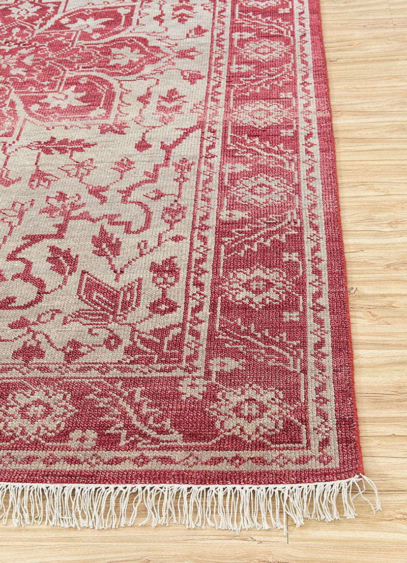 Alfombra de lana - 300 x 200 cm - naranja