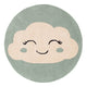 Nube Alfombra Infantil Redondo