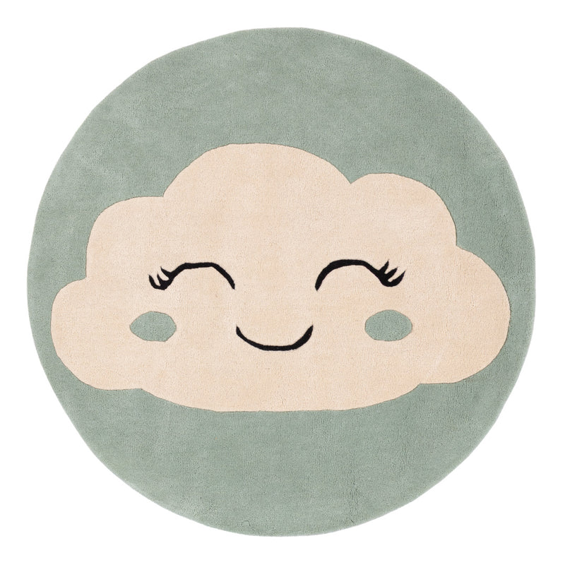 Nube Alfombra Infantil Redondo