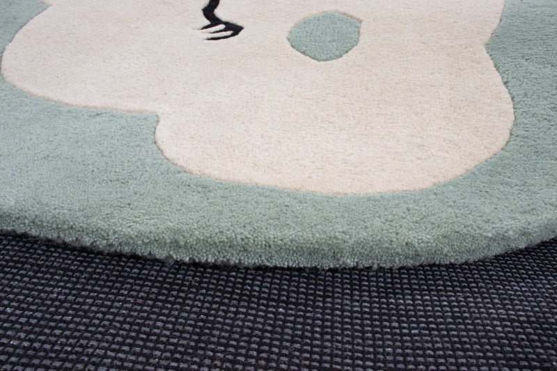 Nube Alfombra Infantil Redondo