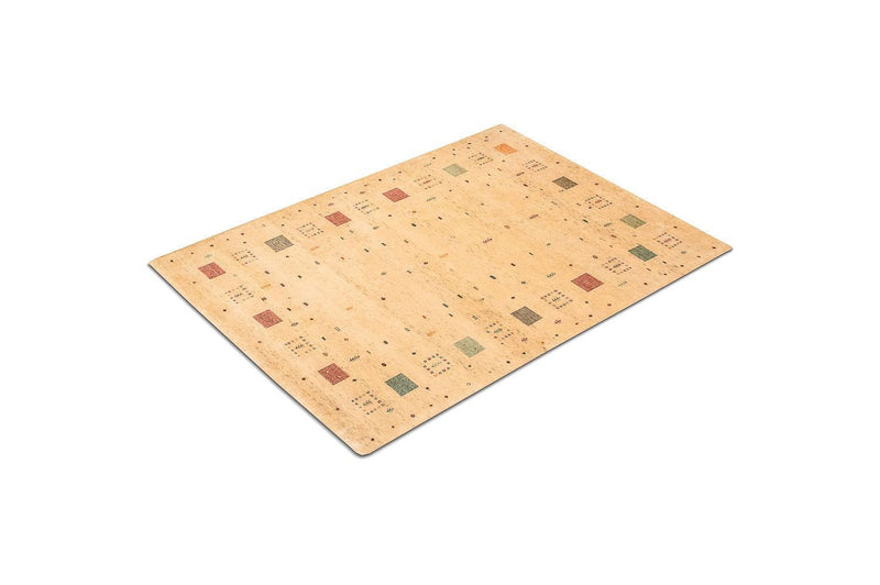 Alfombra Gabbeh - Loribaft Persa - 200 x 146 cm - beige