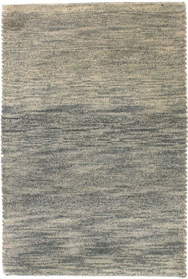 Alfombra Gabbeh - Indus - 90 x 60 cm - gris claro
