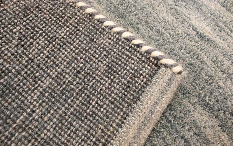 Alfombra Gabbeh - Indus - 90 x 60 cm - gris claro