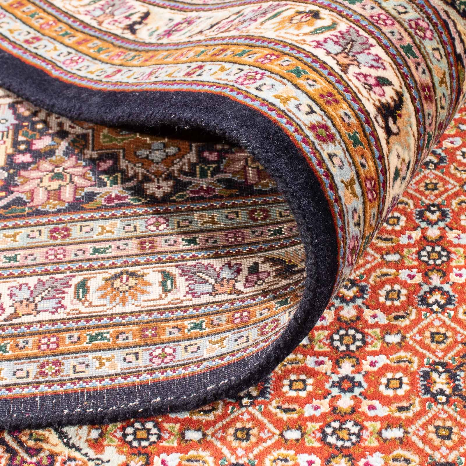 Alfombra Persa - Tabriz - Real - 390 x 304 cm - negro