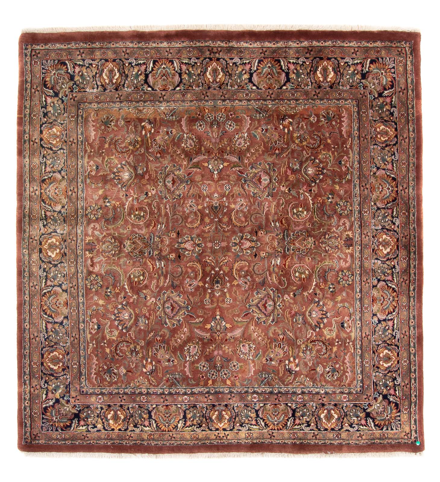 Alfombra oriental - Bidjar - Indus cuadrado  - 200 x 200 cm - óxido