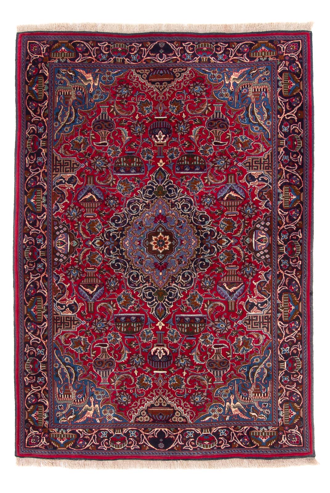Alfombra persa - Clásica - 185 x 123 cm - rojo