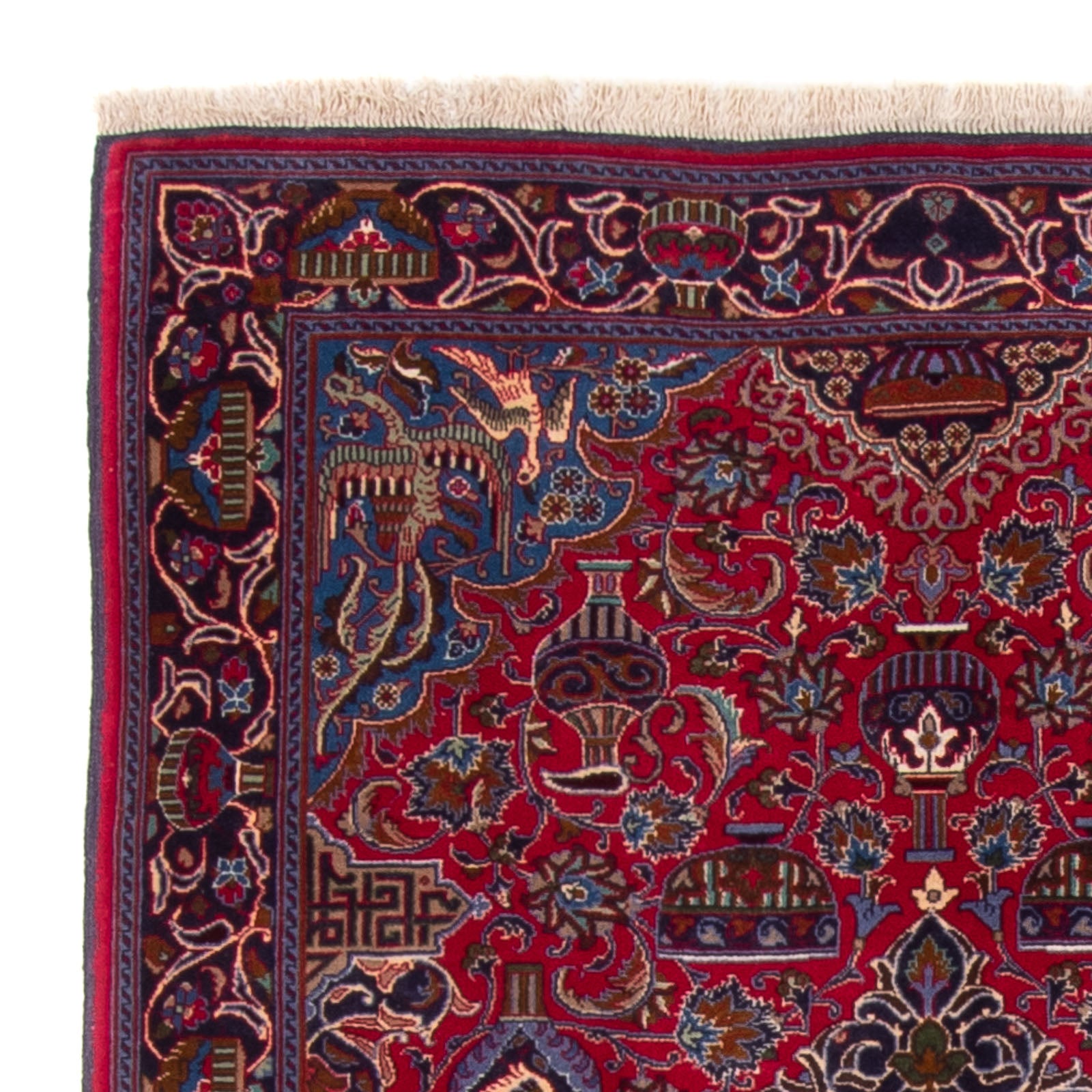 Alfombra persa - Clásica - 185 x 123 cm - rojo