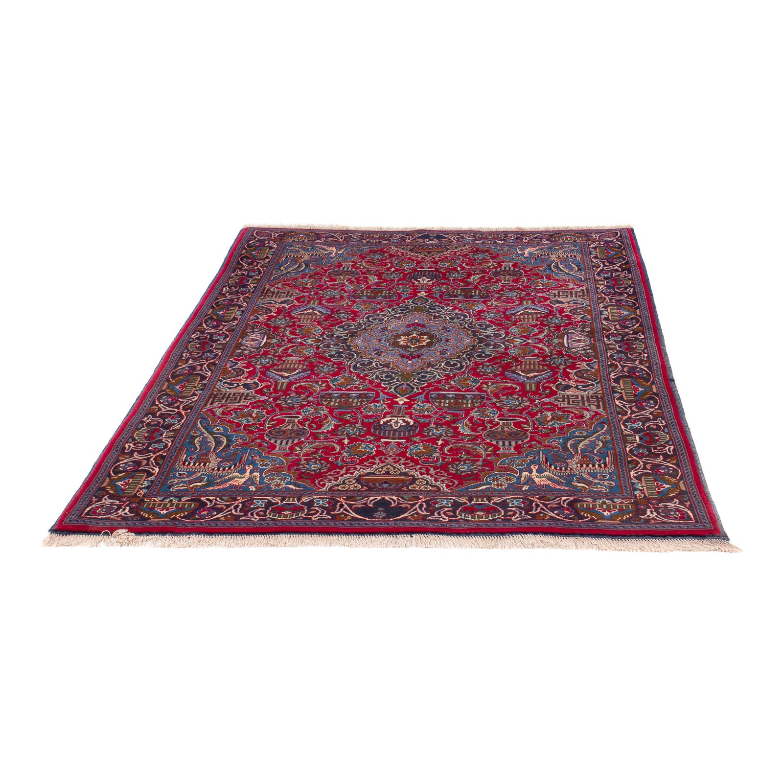Alfombra persa - Clásica - 185 x 123 cm - rojo