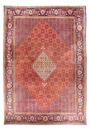 Alfombra persa - Bidjar - 420 x 310 cm - terracota
