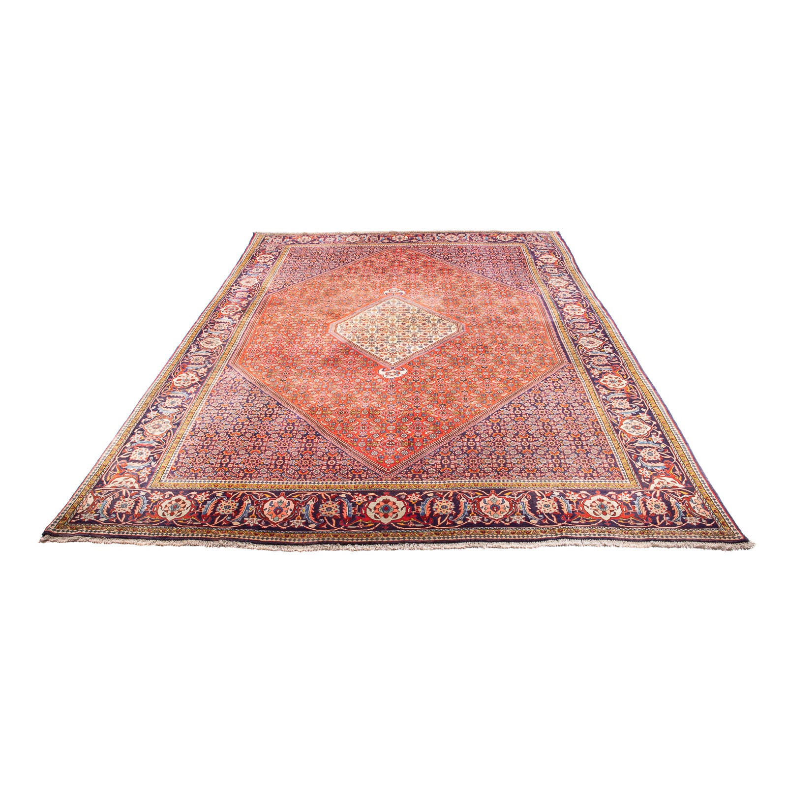Alfombra persa - Bidjar - 420 x 310 cm - terracota