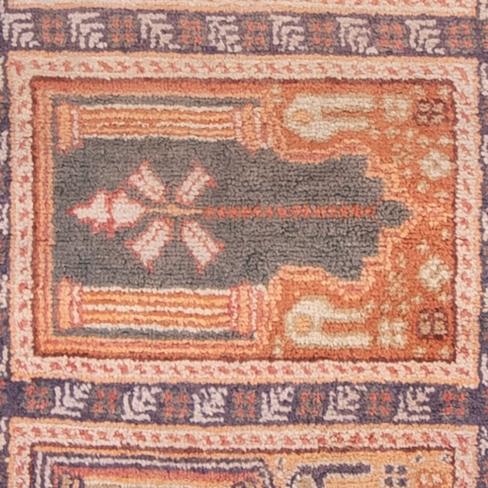 Alfombra de seda - Kayseri - 97 x 61 cm - multicolor