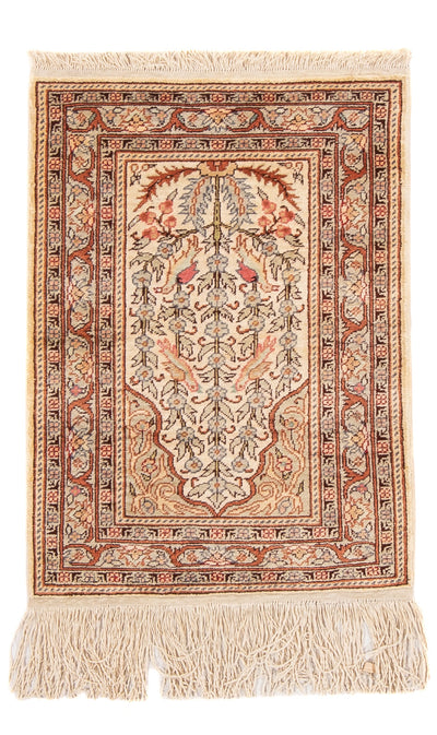 Hereke Alfombra 39x58cm - Alfombra oriental