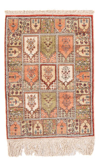 Alfombra oriental - Hereke - 59 x 45 cm - multicolor