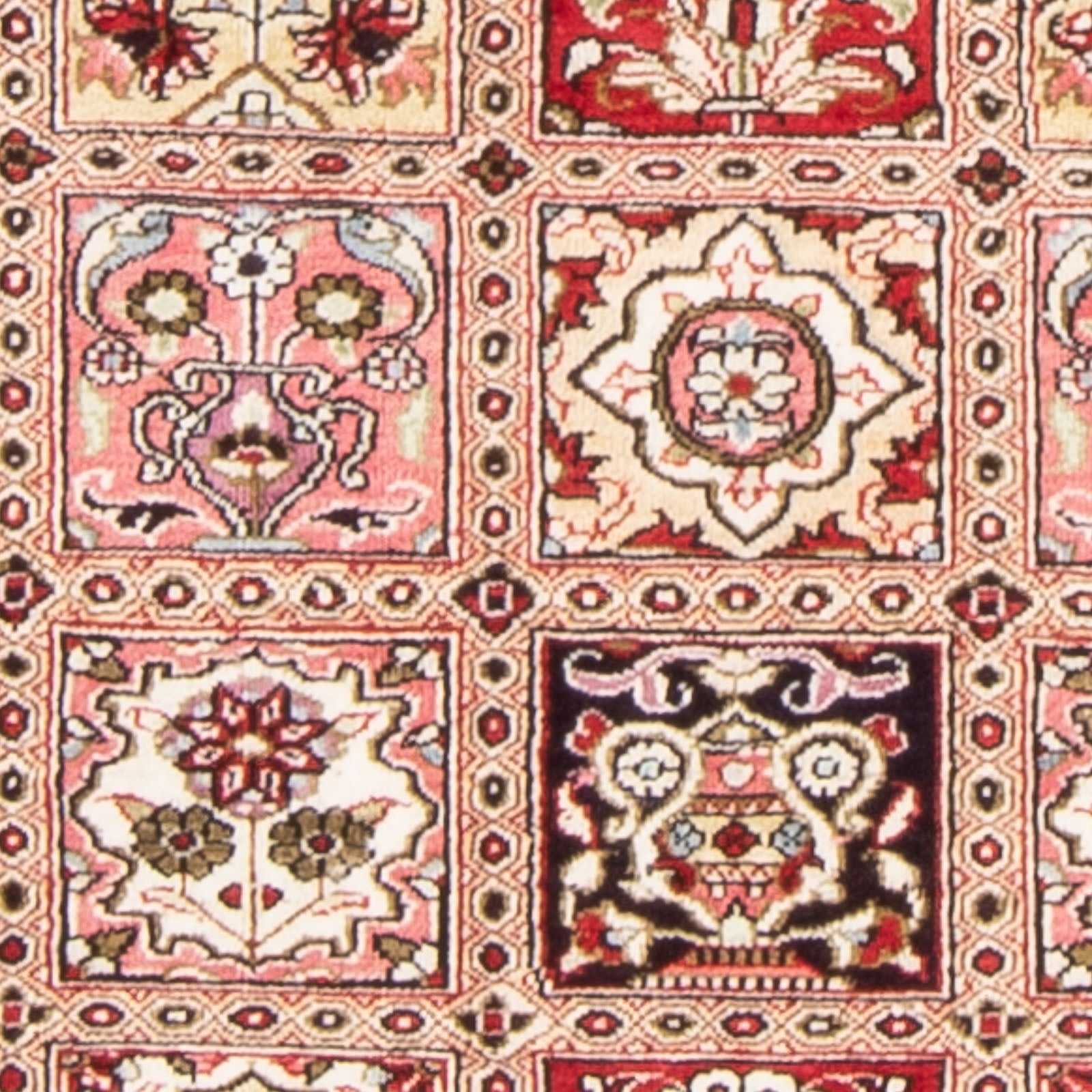 Alfombra de seda - Ghom Seda - Prima - 71 x 58 cm - multicolor