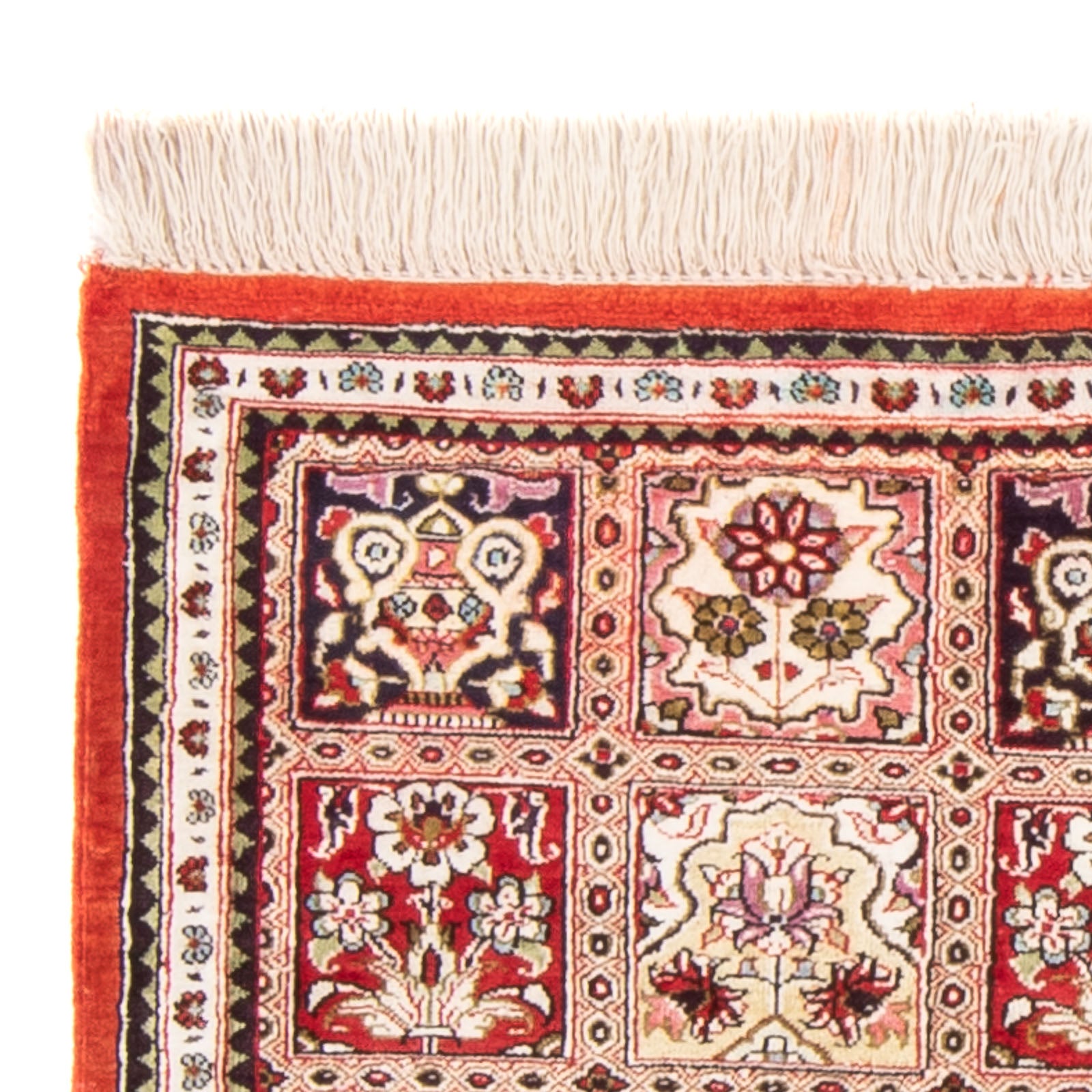 Alfombra de seda - Ghom Seda - Prima - 71 x 58 cm - multicolor
