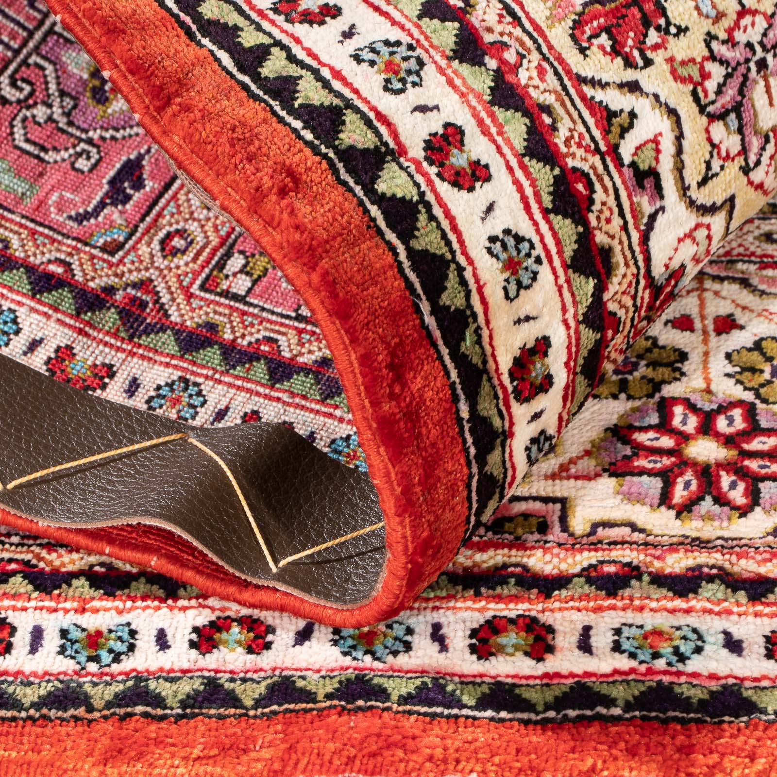 Alfombra de seda - Ghom Seda - Prima - 71 x 58 cm - multicolor