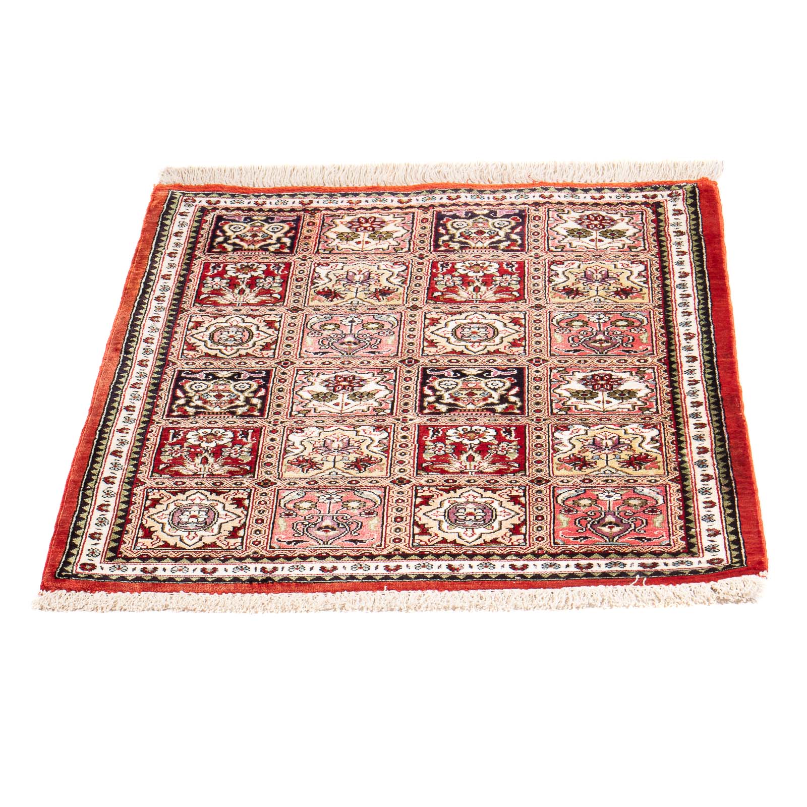Alfombra de seda - Ghom Seda - Prima - 71 x 58 cm - multicolor