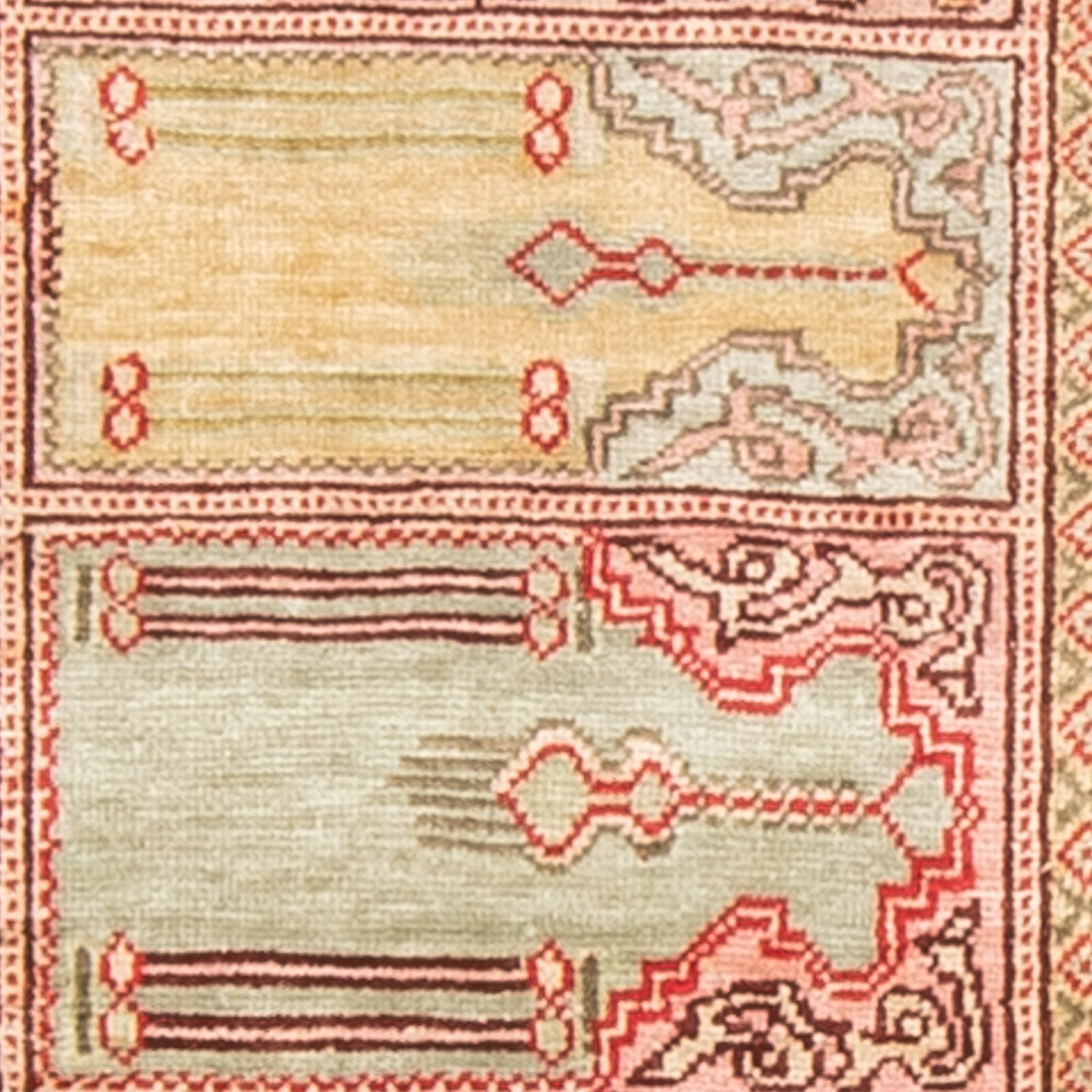 Alfombra oriental - Hereke - 61 x 41 cm - multicolor