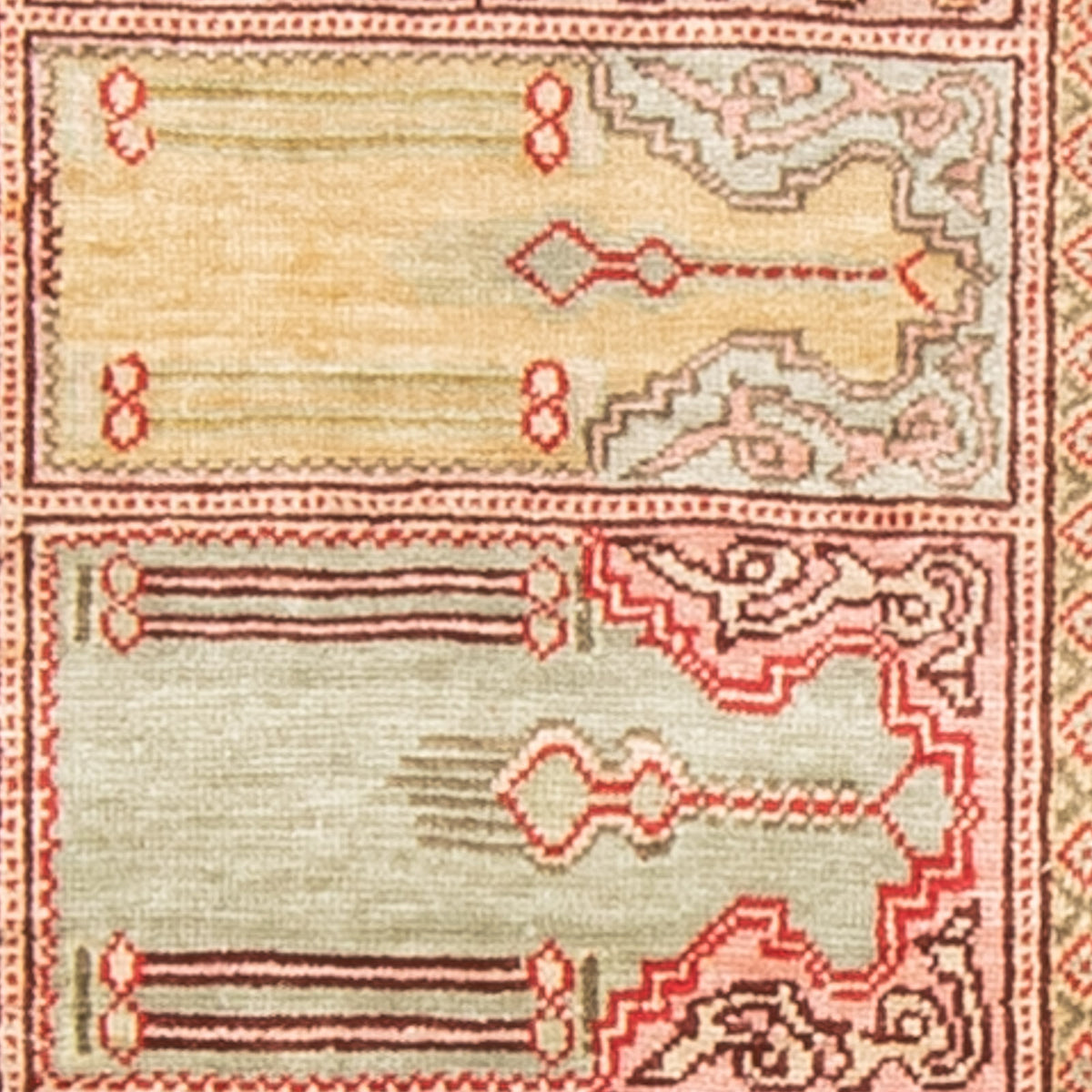Alfombra oriental - Hereke - 61 x 41 cm - multicolor
