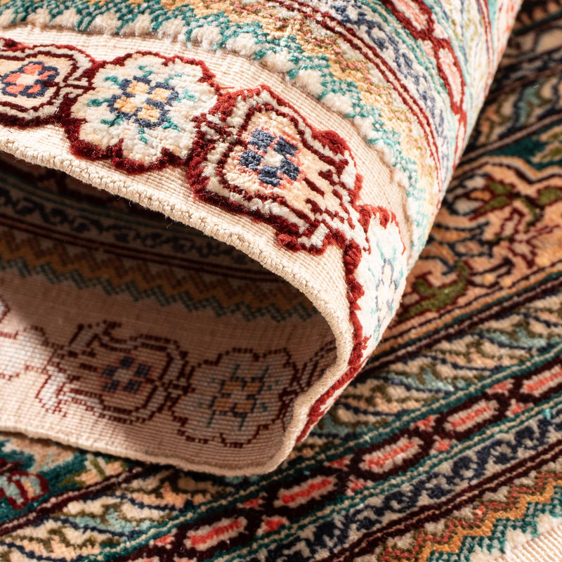 Alfombra oriental - Hereke - 91 x 62 cm - multicolor