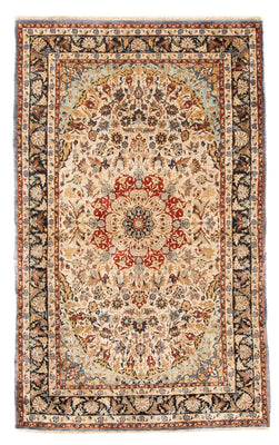 Alfombra de seda - Seda china - 154 x 94 cm - multicolor