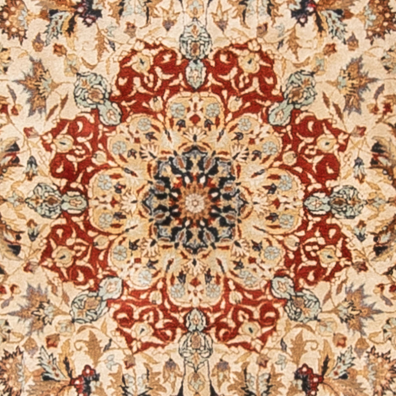 Alfombra de seda - Seda china - 154 x 94 cm - multicolor