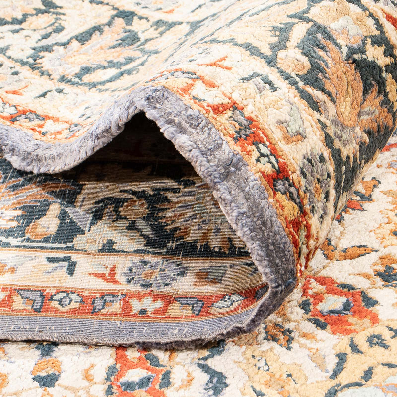 Alfombra de seda - Seda china - 154 x 94 cm - multicolor