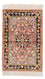 Alfombra de seda - Seda china - 93 x 62 cm - rojo