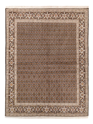 Alfombra Persa - Tabriz - Real - 195 x 154 cm - beige oscuro