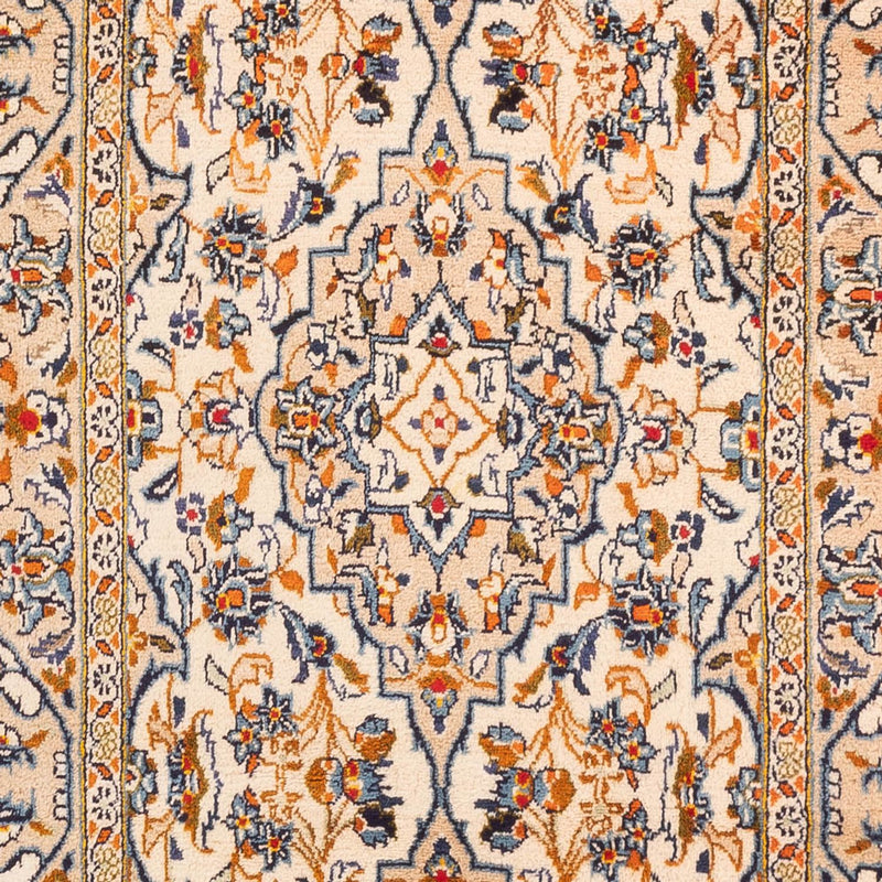 Alfombra de pasillo Alfombra persa - Keshan - 310 x 85 cm - beige oscuro