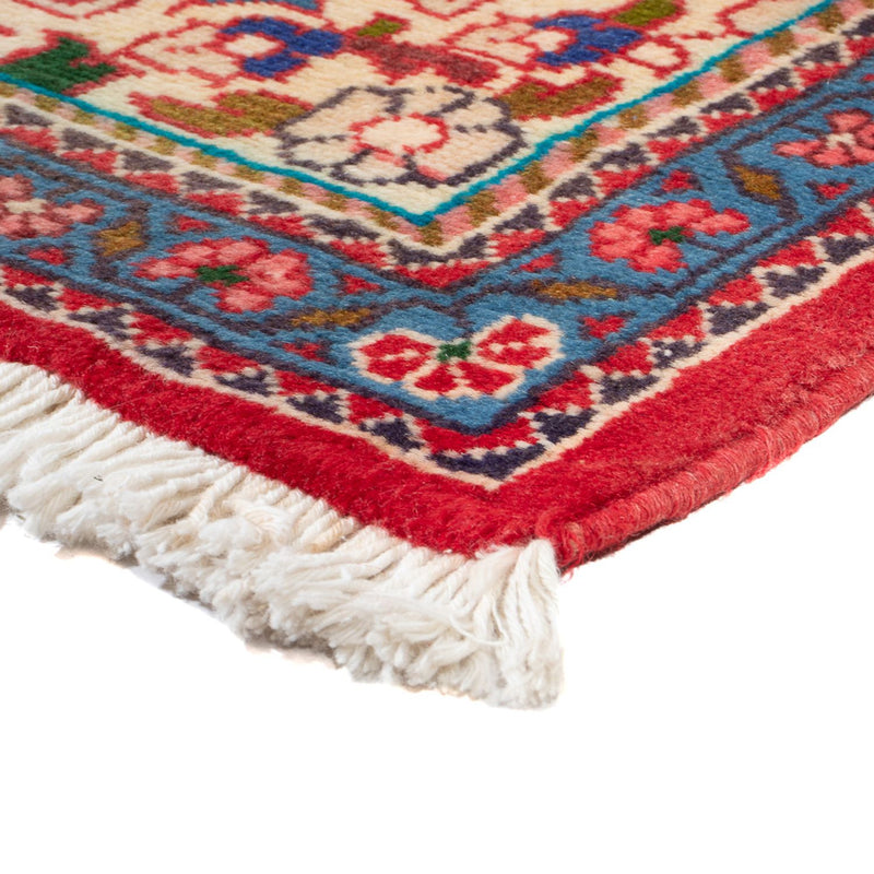 Alfombra persa - Nómada - 131 x 78 cm - rojo oscuro