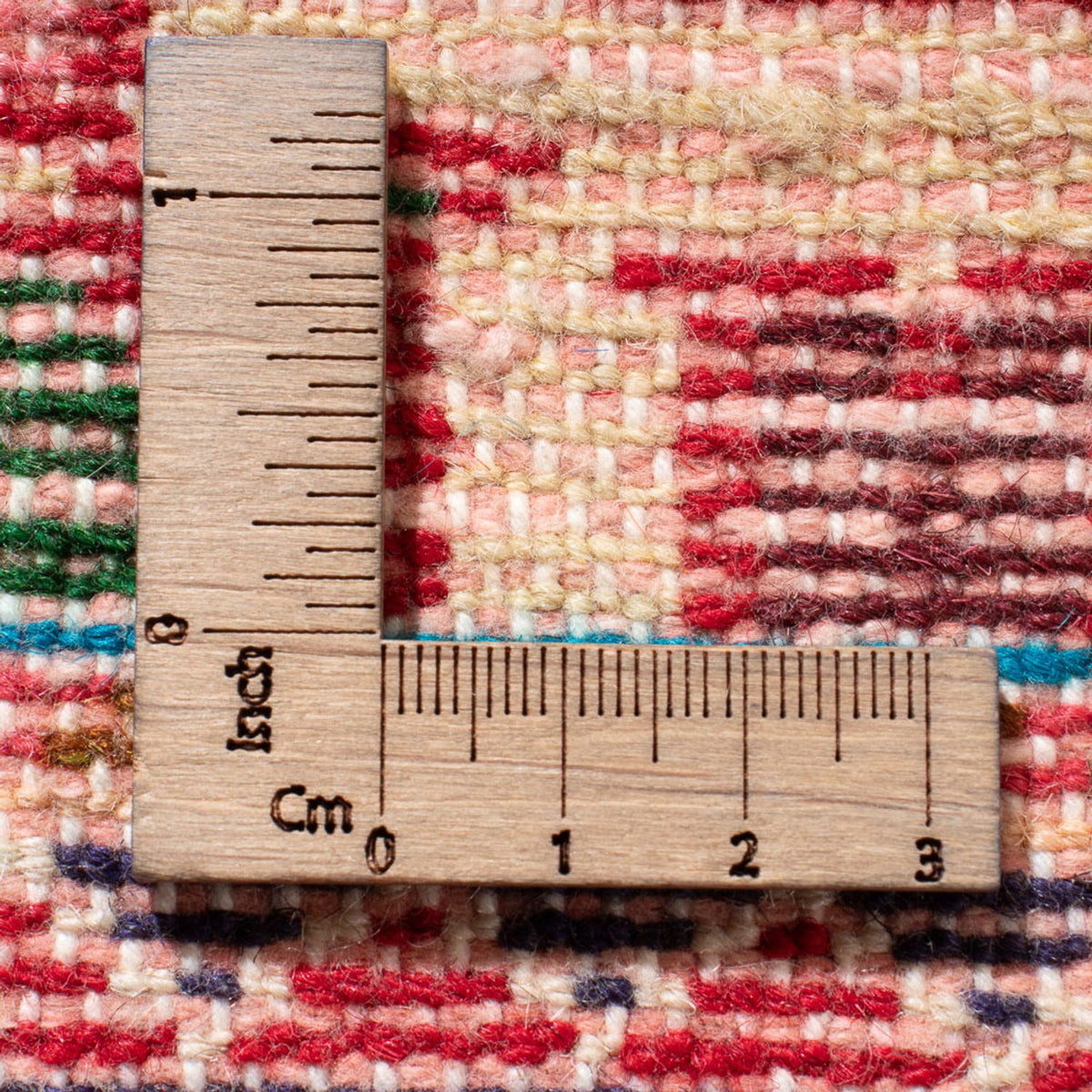 Alfombra persa - Nómada - 131 x 78 cm - rojo oscuro