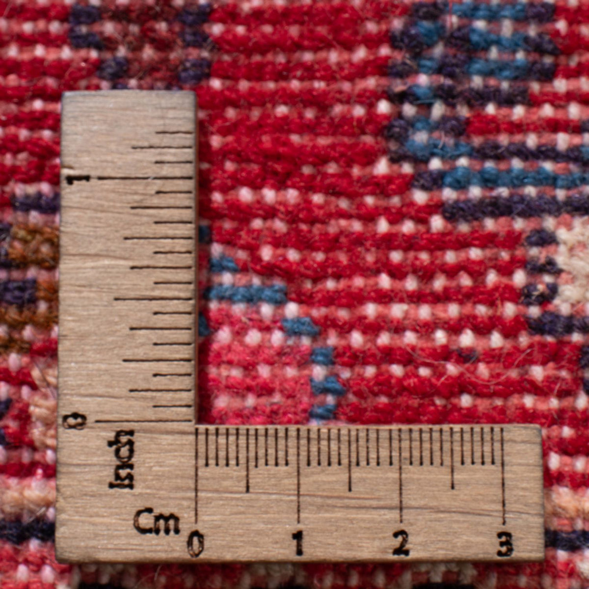 Alfombra persa - Nómada - 124 x 71 cm - rojo