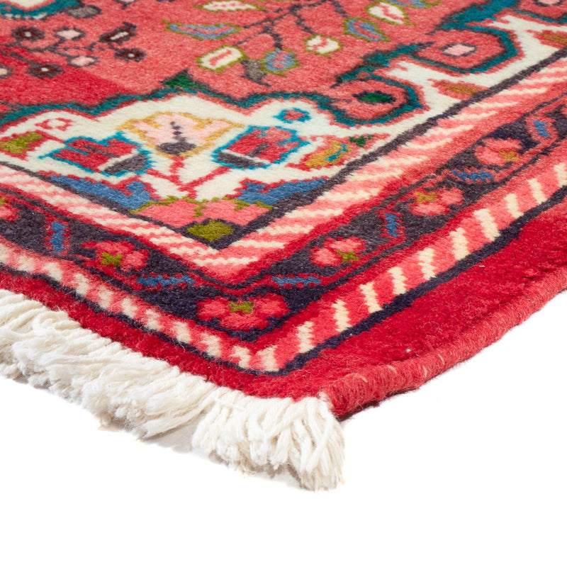 Alfombra persa - Nómada - 127 x 73 cm - rojo claro