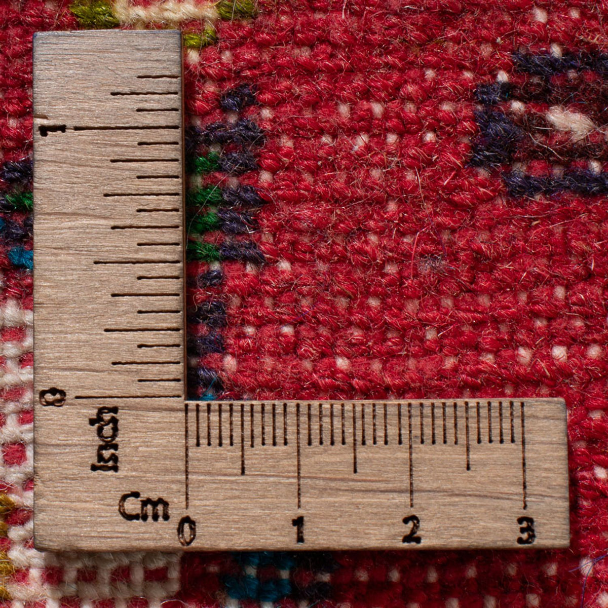 Alfombra persa - Nómada - 127 x 73 cm - rojo claro