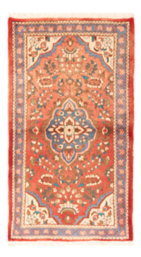 Alfombra persa - Nómada - 119 x 75 cm - rojo claro