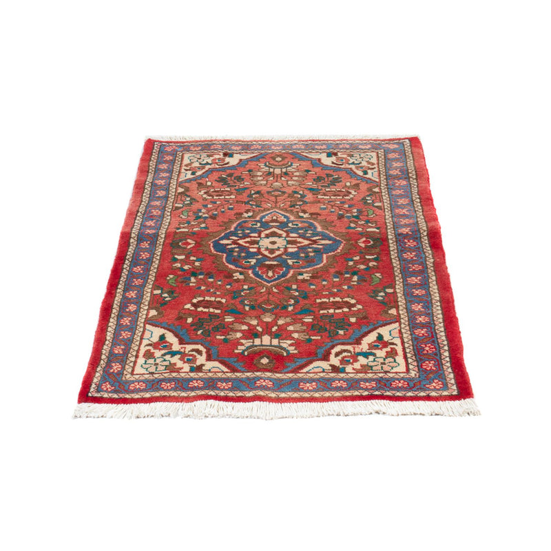 Alfombra persa - Nómada - 119 x 75 cm - rojo claro