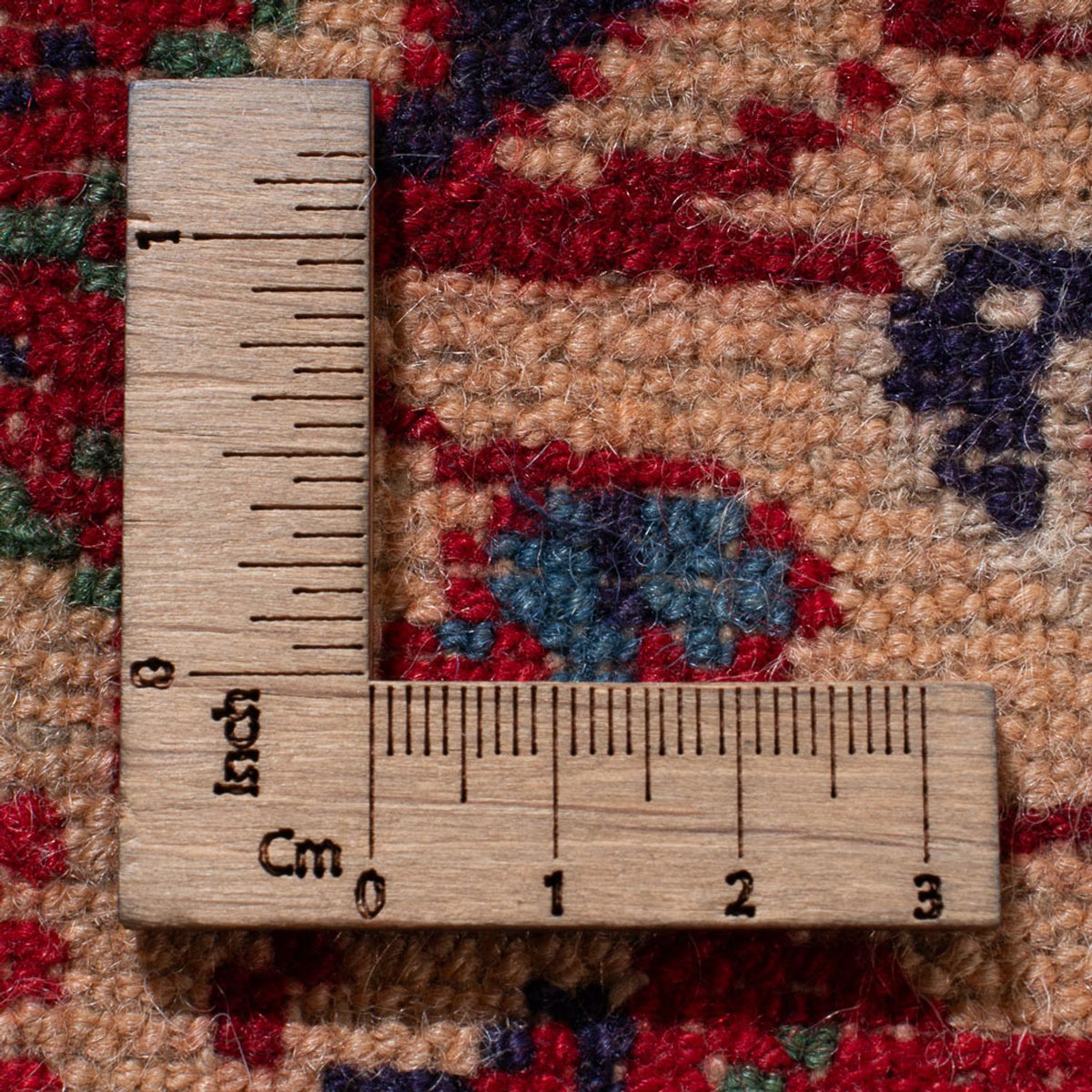 Alfombra oriental - 122 x 73 cm - naranja