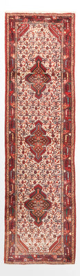Alfombra de pasillo Alfombra oriental - 277 x 81 cm - rojo claro